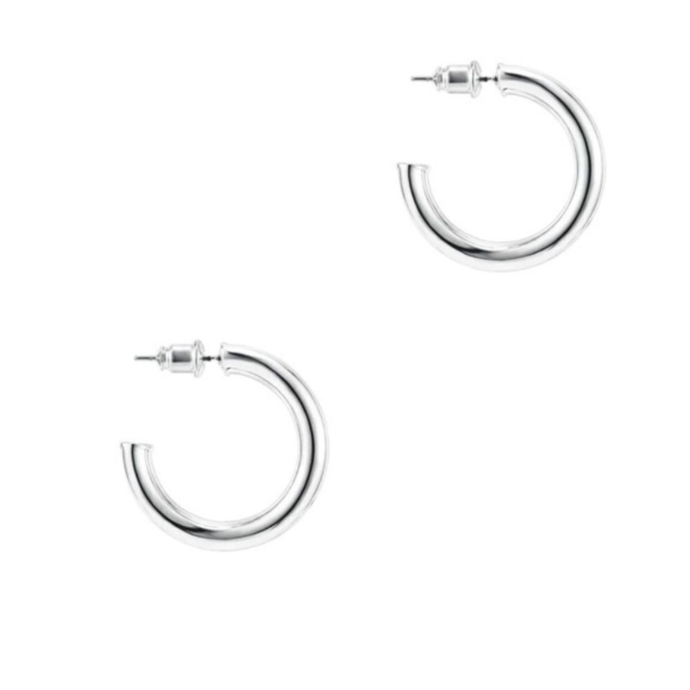 14K Gold Plated Hoop Earrings